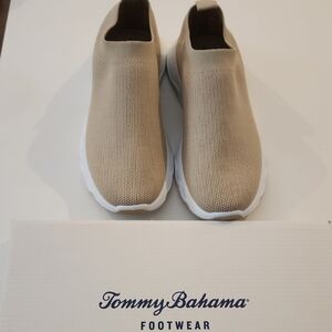 Tommy Bahama Women's Tan Slip-On Sneakers